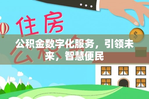 芦淞公积金数字化服务，引领未来，智慧便民