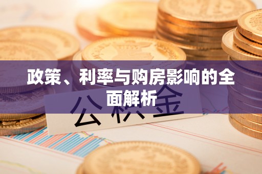芦淞政策、利率与购房影响的全面解析