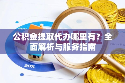 芦淞公积金提取代办哪里有？全面解析与服务指南