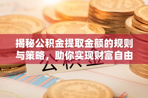 芦淞揭秘公积金提取金额的规则与策略，助你实现财富自由