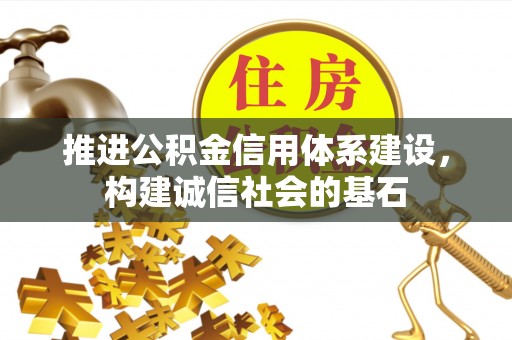 芦淞推进公积金信用体系建设，构建诚信社会的基石