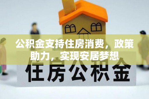 芦淞公积金支持住房消费，政策助力，实现安居梦想