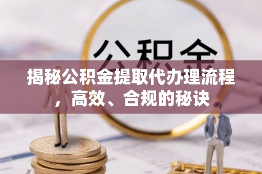 芦淞揭秘公积金提取代办理流程，高效、合规的秘诀
