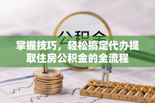 芦淞掌握技巧，轻松搞定代办提取住房公积金的全流程