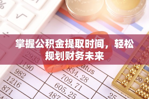 芦淞掌握公积金提取时间，轻松规划财务未来