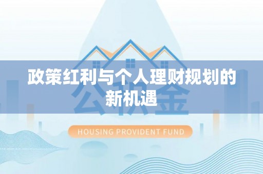 芦淞政策红利与个人理财规划的新机遇