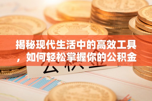 芦淞揭秘现代生活中的高效工具，如何轻松掌握你的公积金查询方式