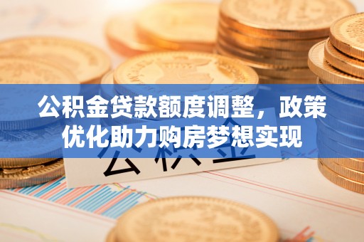 芦淞公积金贷款额度调整，政策优化助力购房梦想实现