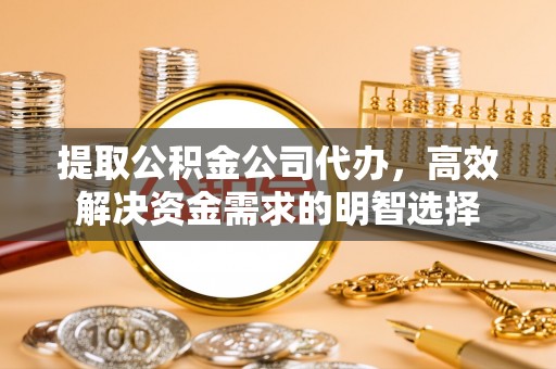 芦淞提取公积金公司代办，高效解决资金需求的明智选择