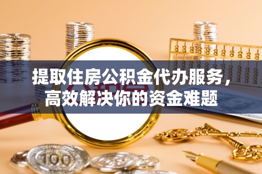 芦淞提取住房公积金代办服务，高效解决你的资金难题