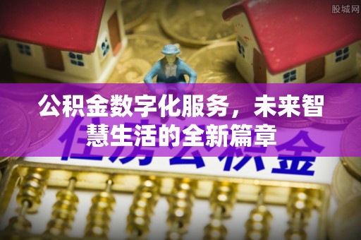 芦淞公积金数字化服务，未来智慧生活的全新篇章