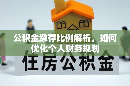 芦淞公积金缴存比例解析，如何优化个人财务规划
