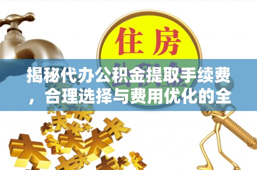 芦淞揭秘代办公积金提取手续费，合理选择与费用优化的全面解析
