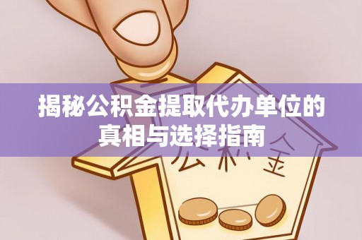 芦淞揭秘公积金提取代办单位的真相与选择指南