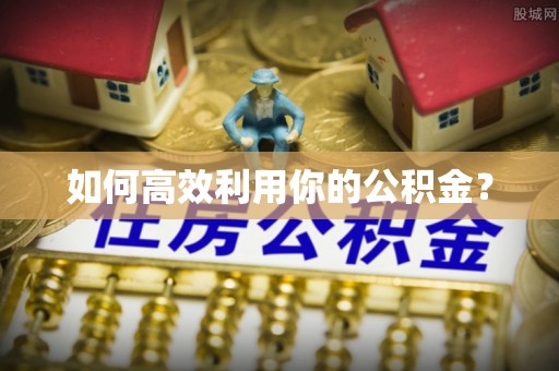 芦淞如何高效利用你的公积金？