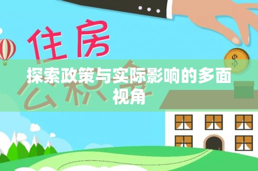 芦淞探索政策与实际影响的多面视角