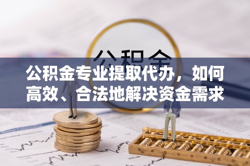芦淞公积金专业提取代办，如何高效、合法地解决资金需求？